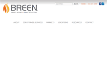 Tablet Screenshot of breenes.com